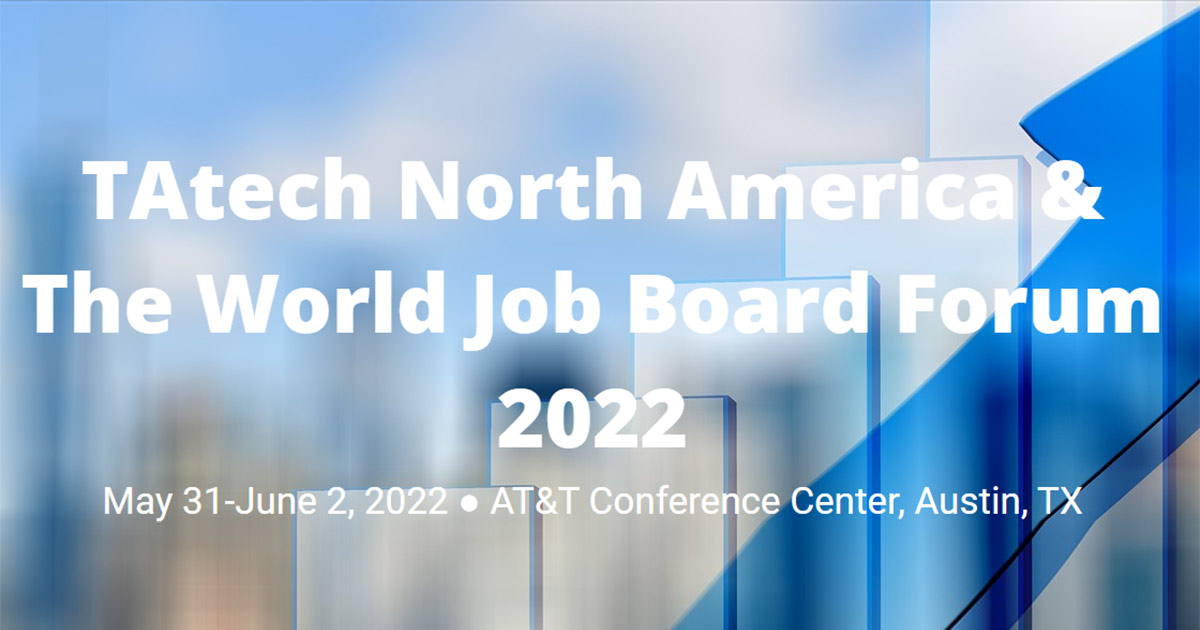 TAtech North America & World Job Board Forum 2022